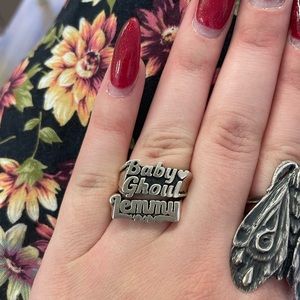 Baby Ghoul and Lemmy Rings